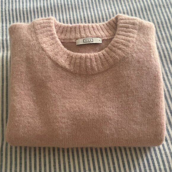 AYR Sweaters - AYR pale pink wool sweater